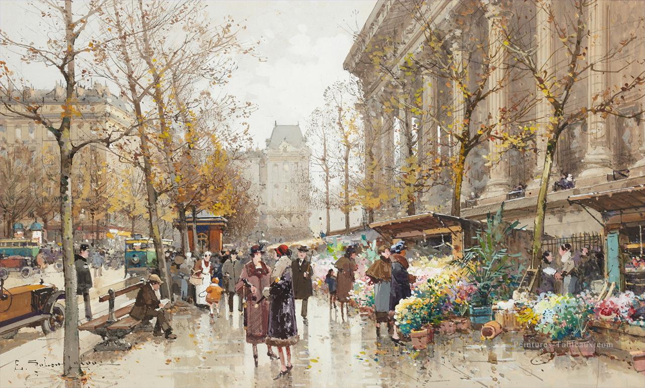 la Madeleine Eugene Galien Parisien Peintures à l'huile